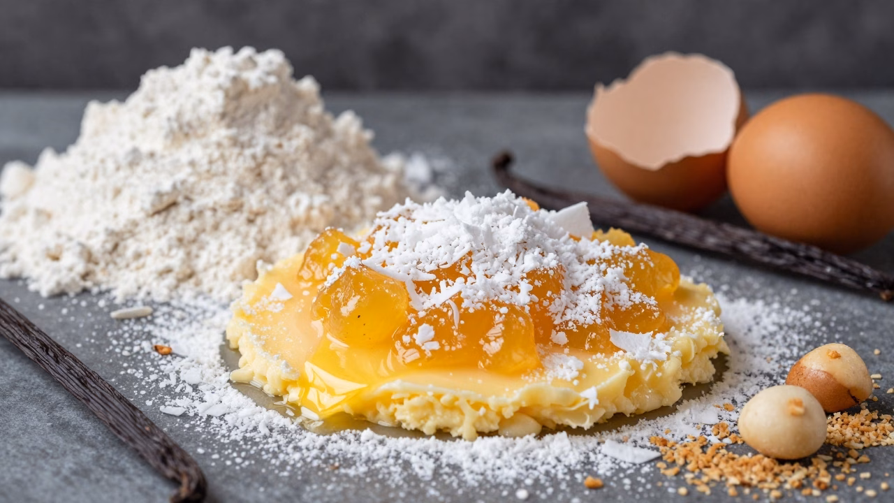 Hawaiian Pineapple Coconut Thumbprint Cookies: A Tropical Treat!