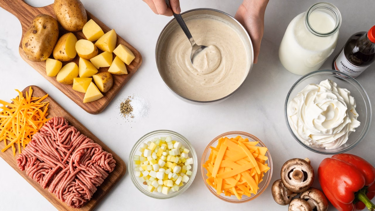 You'll Love Hobo Casserole Ground Beef Easy Dinner