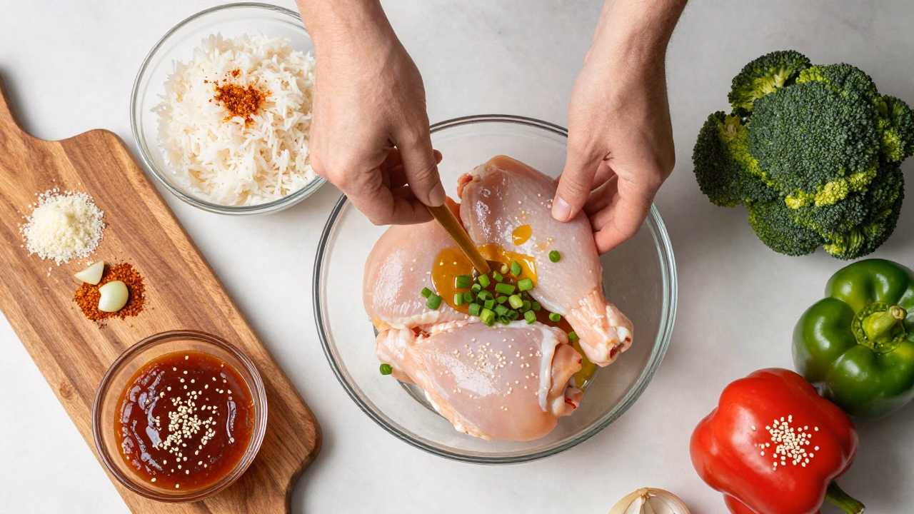 Quick Honey BBQ Chicken Rice: An Easy Family Dinner You'll Love!