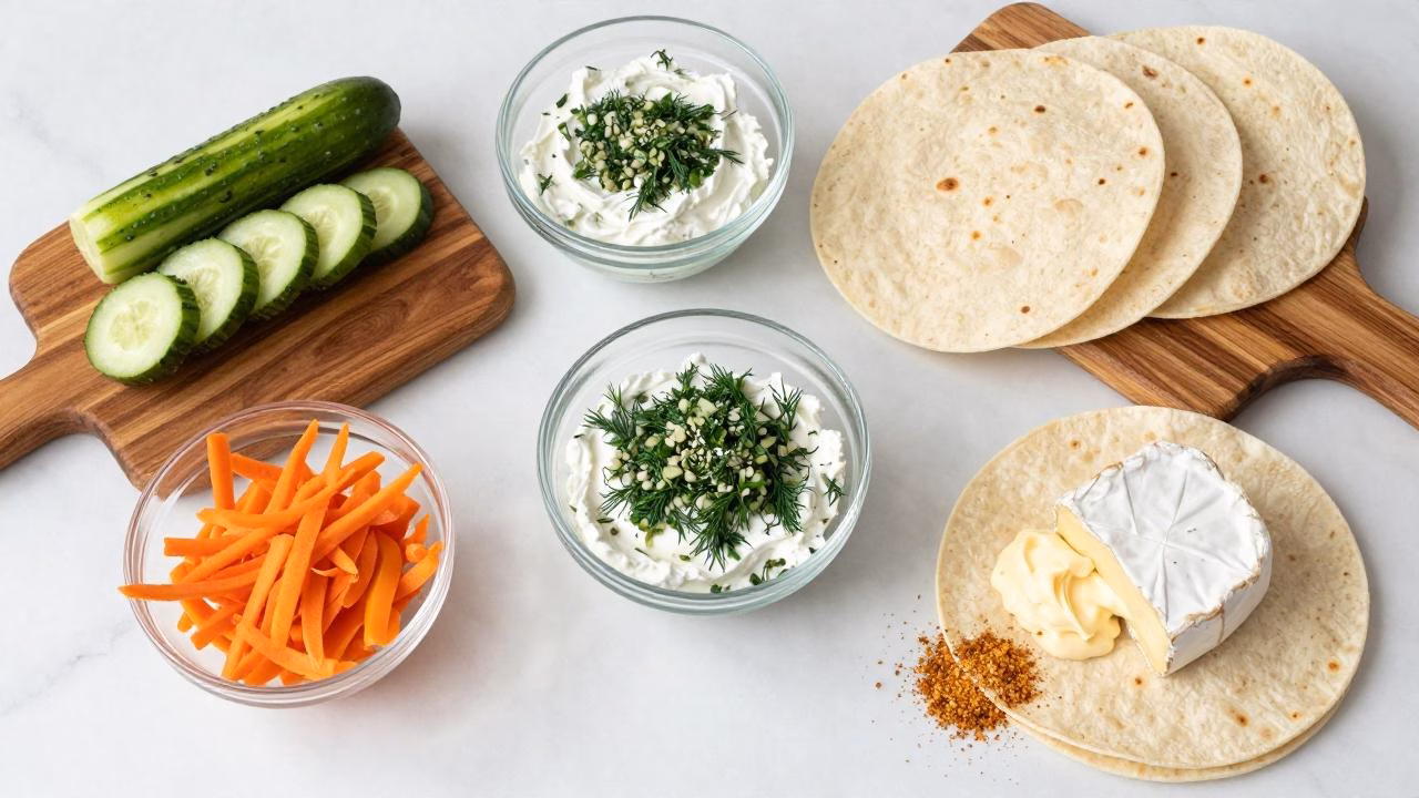 Easy Light & Refreshing Cucumber Dill Pinwheels You’ll Love!
