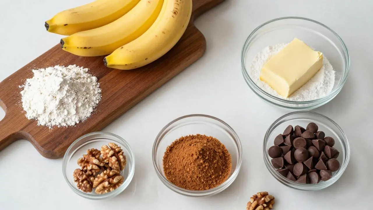 One Bowl Basic Banana Bread No Mess! (Super Moist & Easy!)