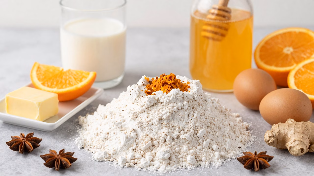 Orange Ginger Honey Cakes You'll Love Tonight!