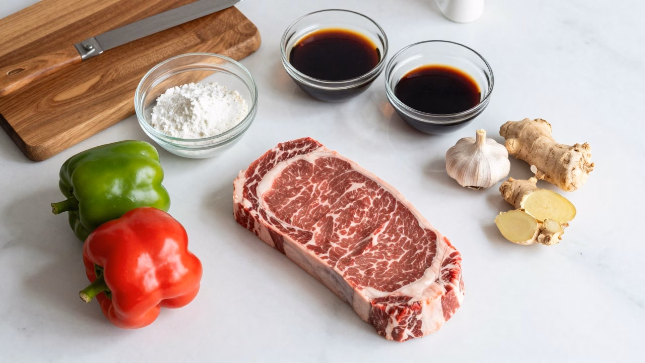 Quick Pepper Steak with Bell Peppers and Onion: Easy Dinner!