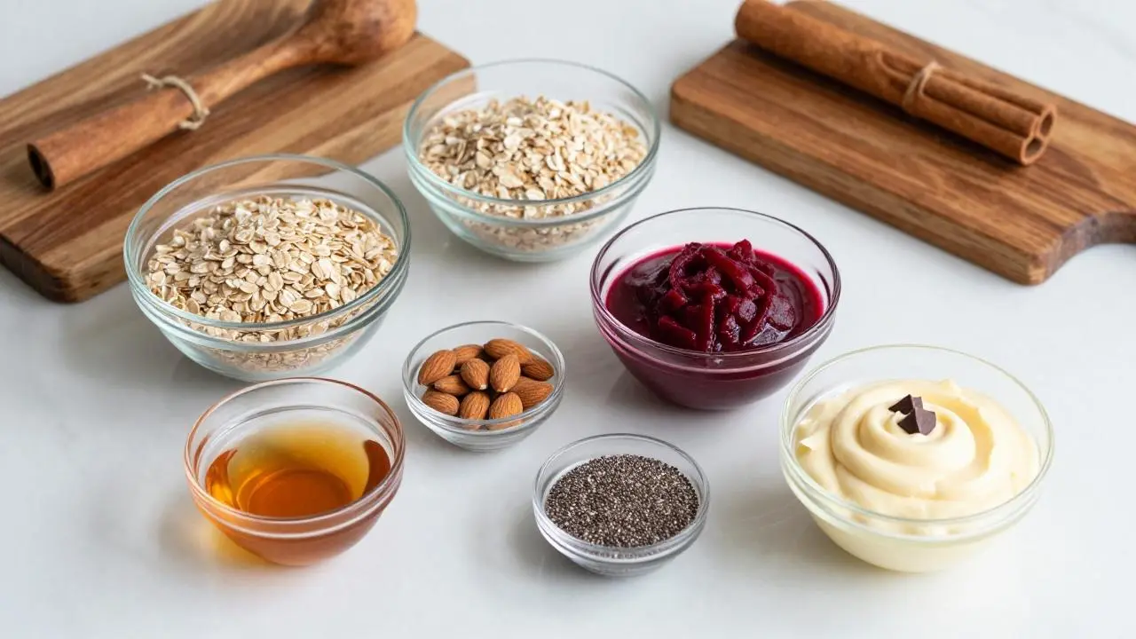 Red Velvet Crockpot Oatmeal: Dessert for Breakfast!
