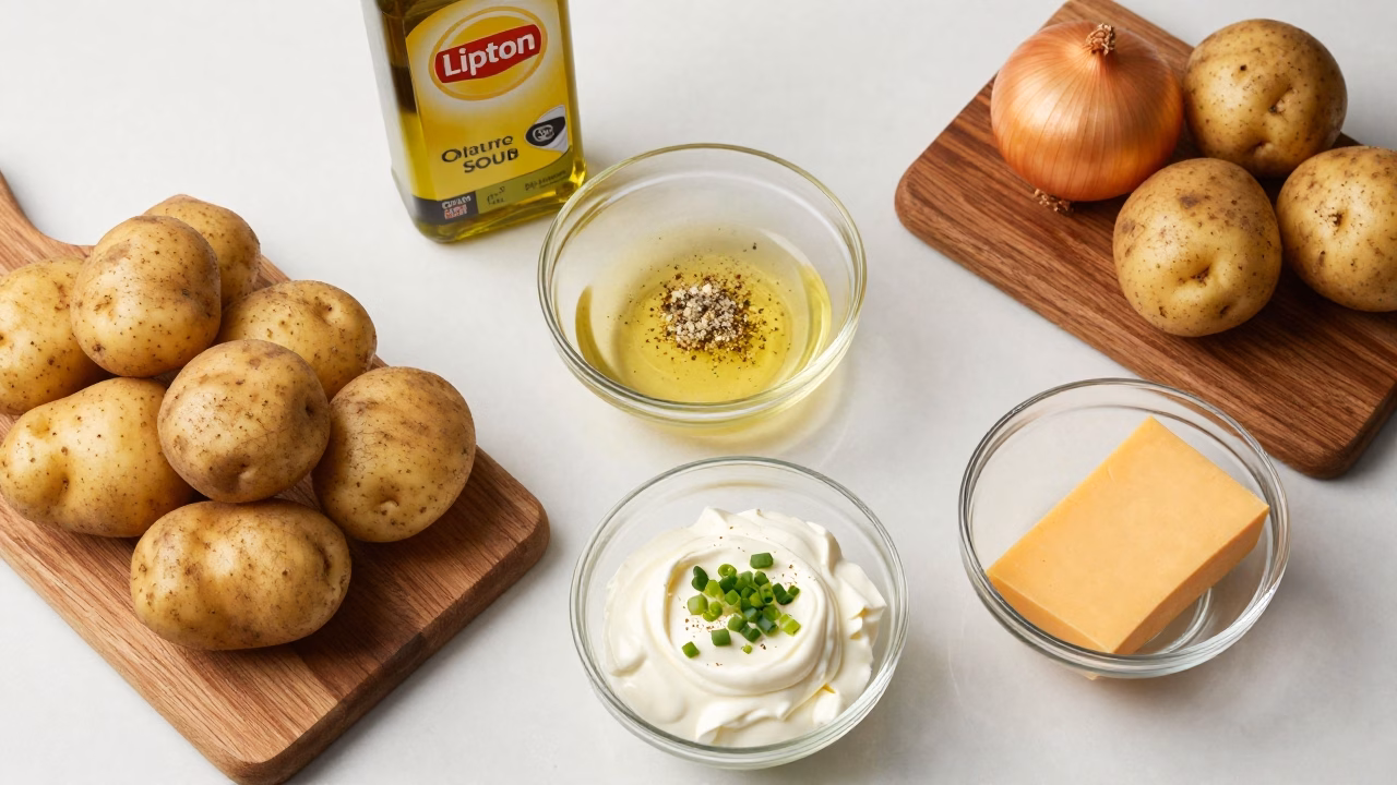 Savory Slow Cooker Lipton Onion Potatoes: The Easiest Side Ever