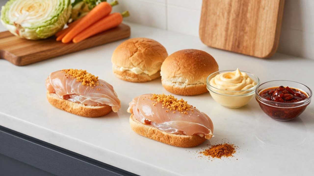 Spicy Bang Bang Chicken Sandwich: Crispy & Addictive Dinner Ready in 30 Minutes