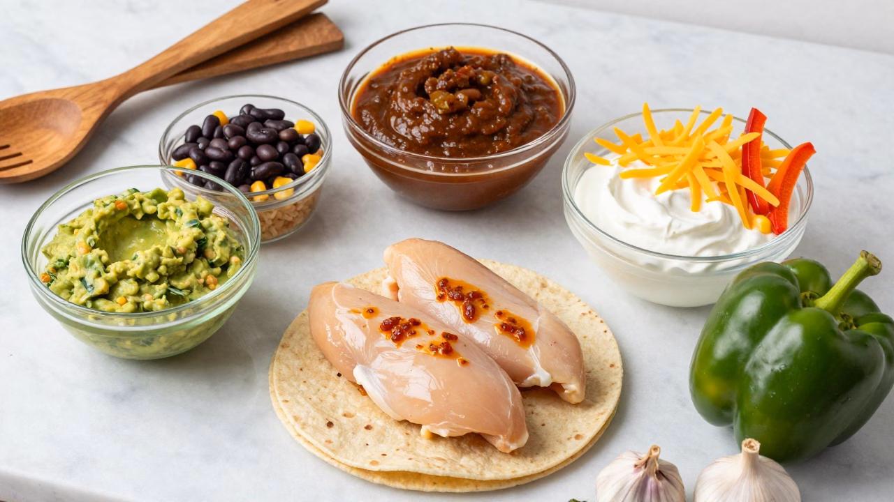 Spicy Chipotle Chicken Burritos - Quick Family Favorite Dinner