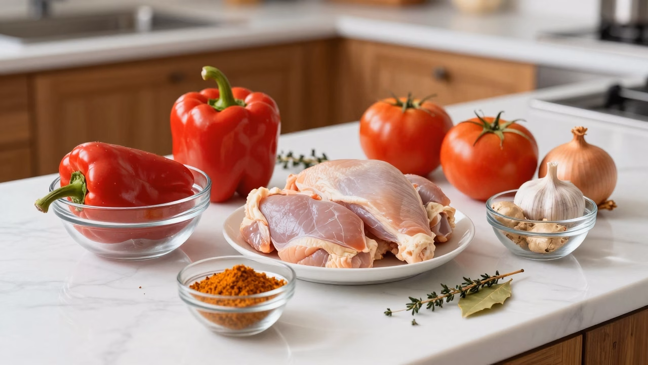 Crispy Spicy Nigerian Chicken Stew - Ready in 45 Minutes