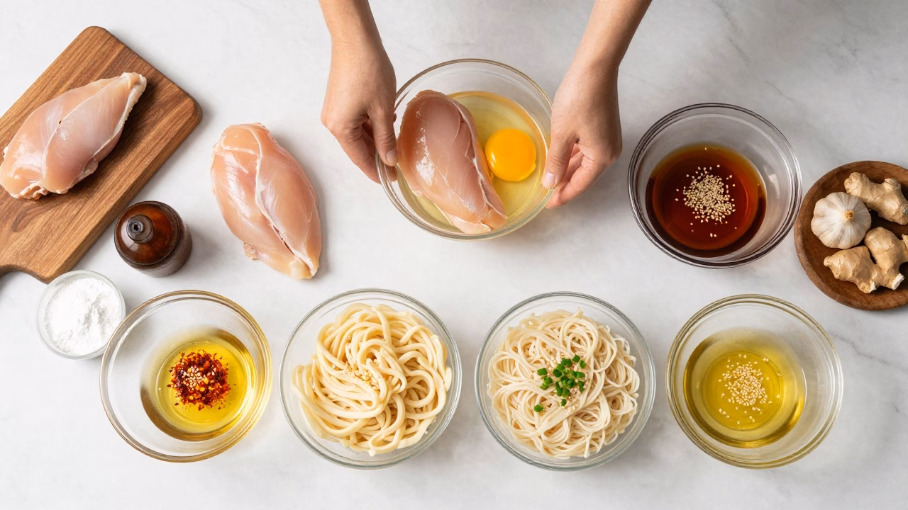 Quick Sticky Garlic Chicken Noodles: Your New Go-To Dinner!