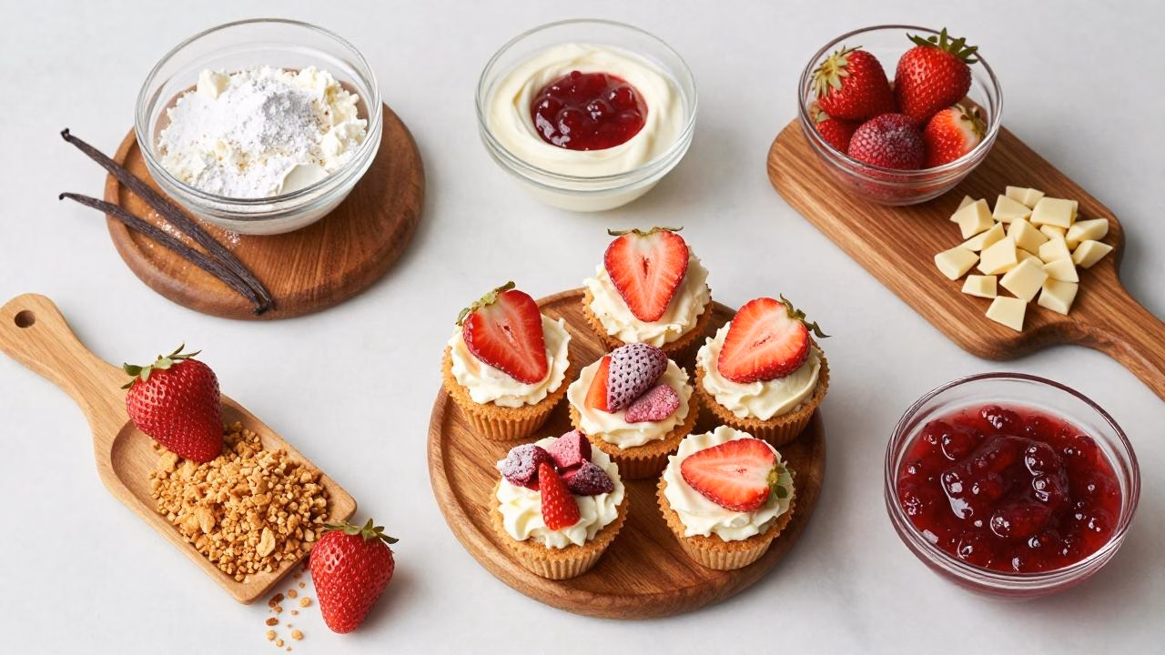 Crispy Strawberry Cheesecake Crunch Bites – Easy & Delicious!