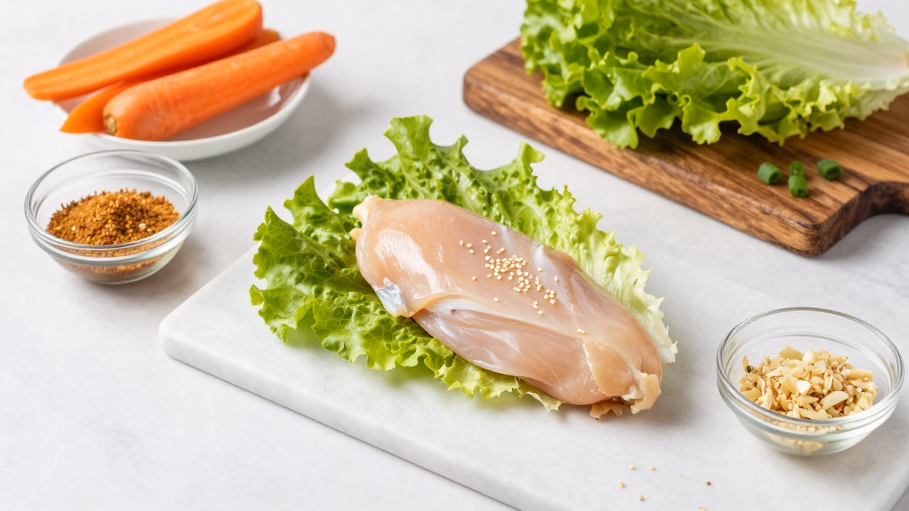 Easy Teriyaki Chicken Lettuce Cups | Quick 30-Minute Dinner