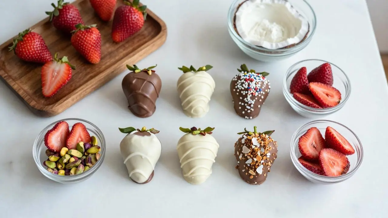 XOXO Chocolate Covered Strawberries: Quick & Easy Treat!