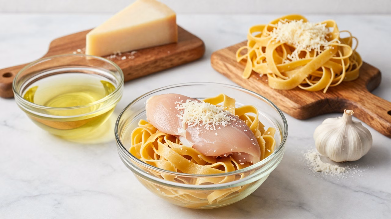 Creamy Skinny Chicken Alfredo You'll Love | Easy 30-Minute Dinner