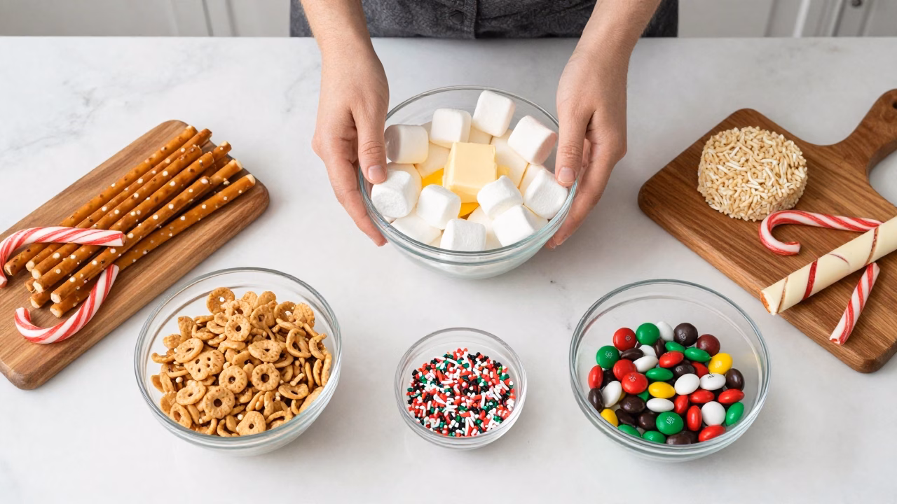 Easy Christmas Rice Crispy Treats Recipe - Quick Holiday Fun!