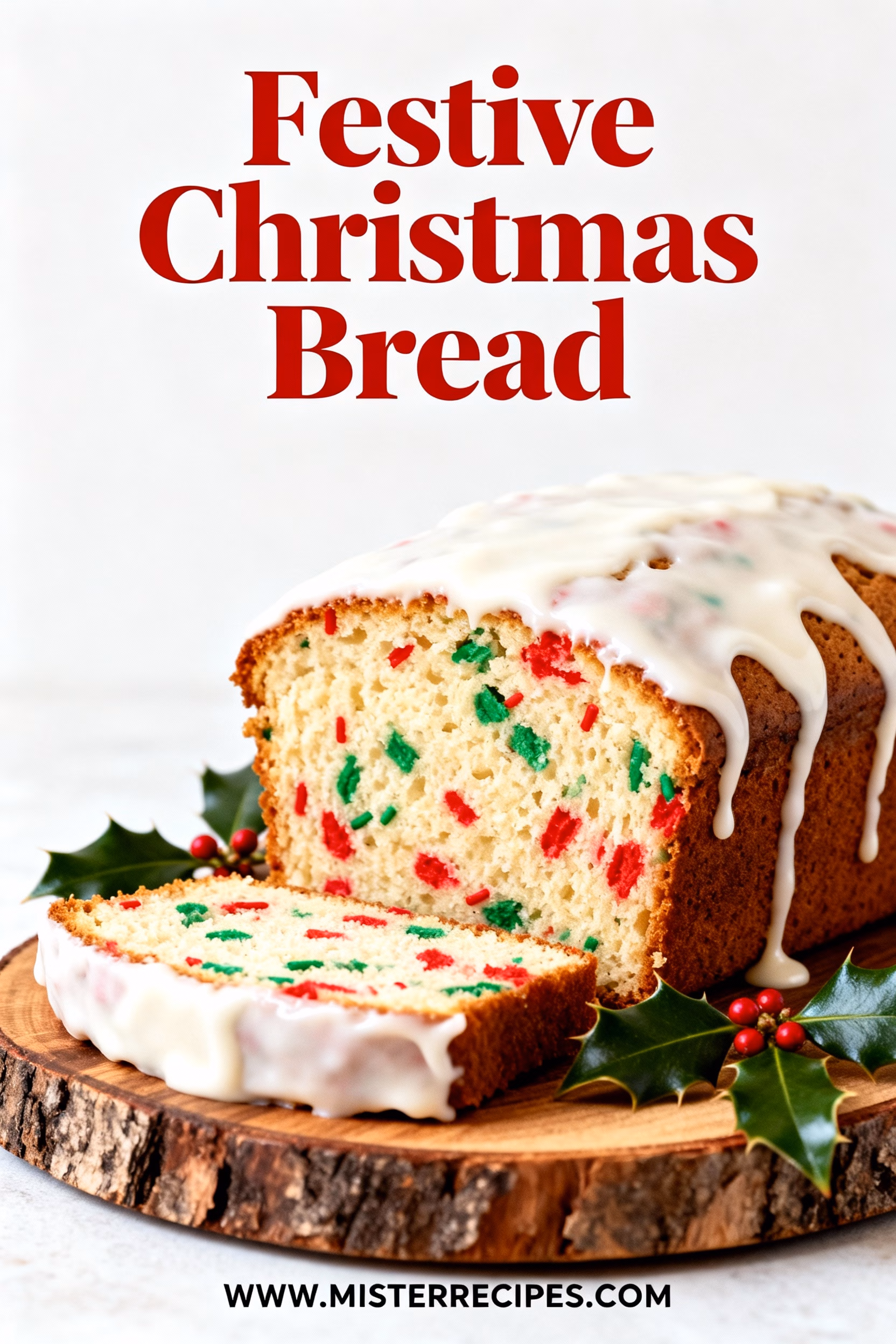 image of top down mise en place shot featuring fresh ingredients for festive christmas bread arranged on a white marble kitchen counter with healthy clear glass bowls and rustic brown wooden kitchen utensils under soft diffuse daylight