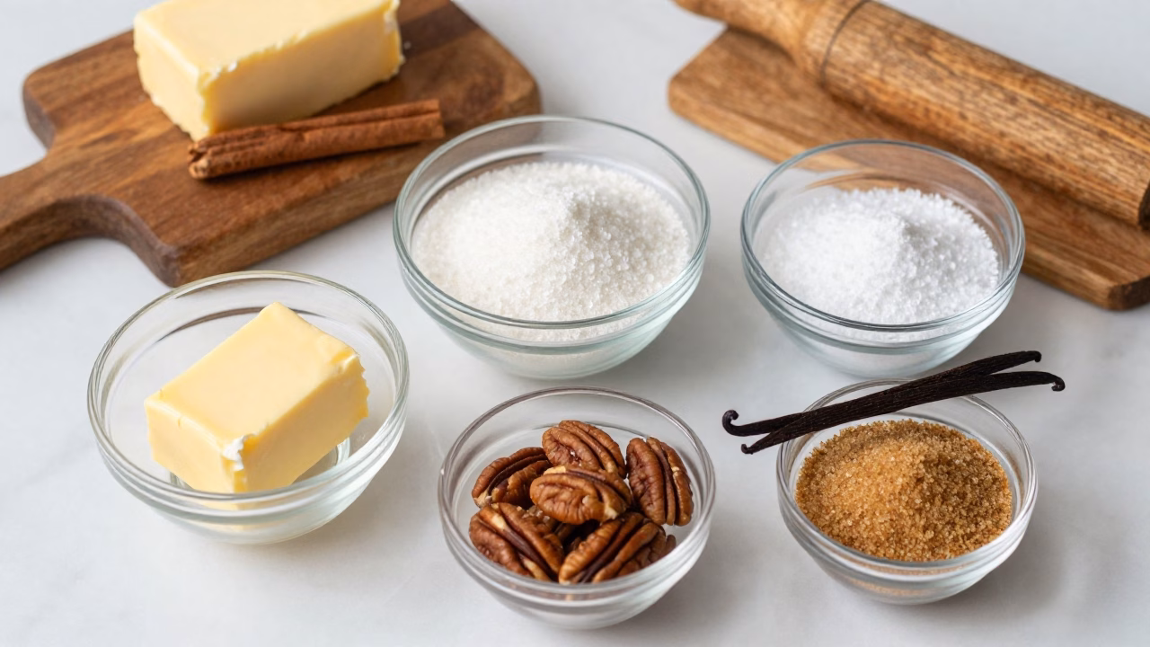 Easy Pecan Shortbread: Quick & Delicious Treat!