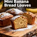 image of ripe bananas all purpose flour baking soda salt butter brown sugar eggs vanilla extract milk sour cream chocolate chips walnuts arranged top down mise en place white marble kitchen counter clear glass bowls rustic brown wooden kitchen sets soft diffuse daylight