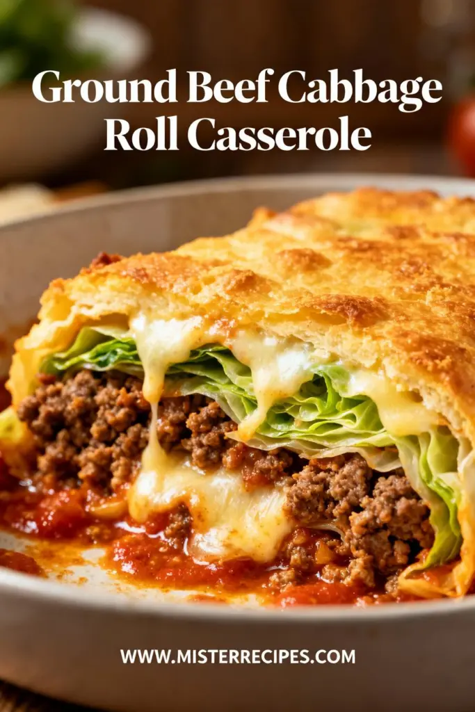 image of Fresh ingredients arranged on white marble kitchen counter with healthy clear glass bowls and rustic brown wooden kitchen sets under soft diffuse daylight green cabbage ground beef white rice crushed tomatoes onion garlic olive oil beef broth shredded cheese