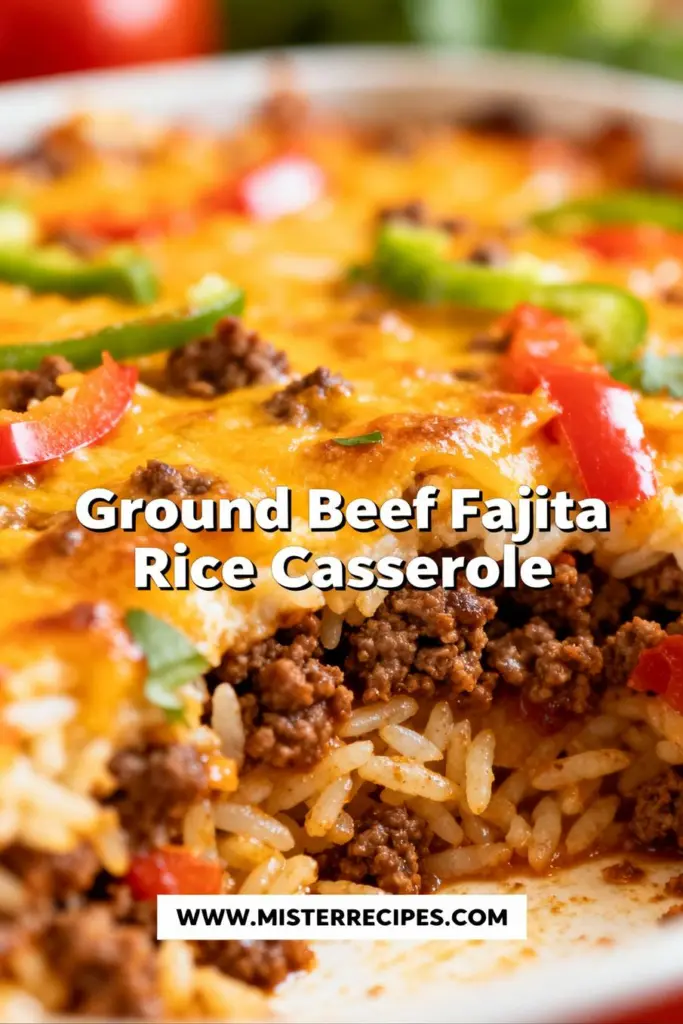 image of fresh ground beef white rice colorful bell peppers red onions ripe tomatoes green chiles minced garlic shredded cheddar cheese fresh cilantro avocado sour cream corn black beans arranged on white marble countertop with clear glass bowls and rustic brown wooden utensils under soft daylight