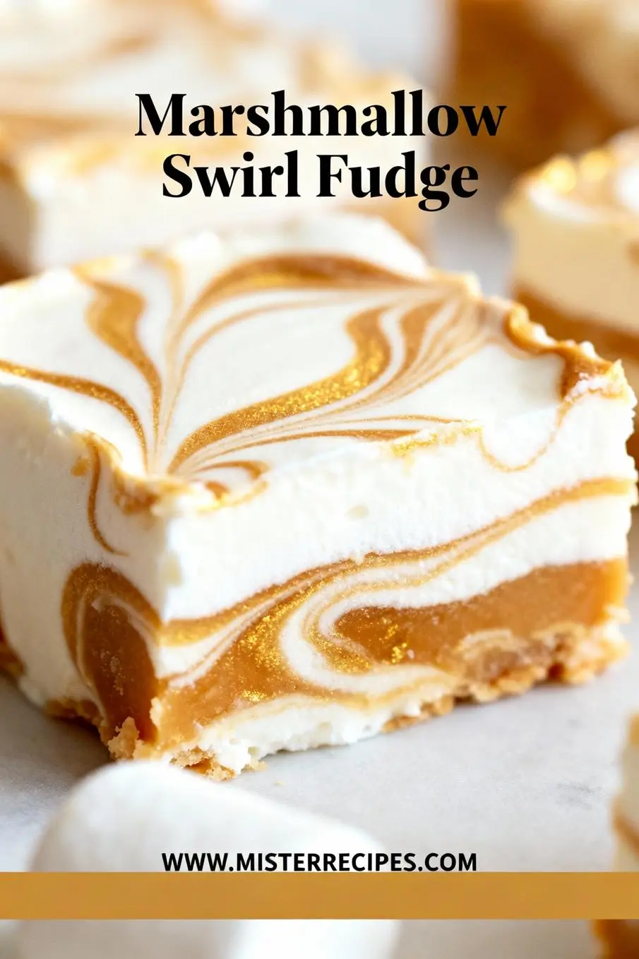 image of a top down mise en place shot showing butter granulated sugar evaporated milk semi sweet chocolate chips marshmallow cream vanilla extract kosher salt walnuts pecans arranged on a white marble kitchen counter with healthy clear glass bowls and rustic brown wooden kitchen sets under soft diffuse daylight