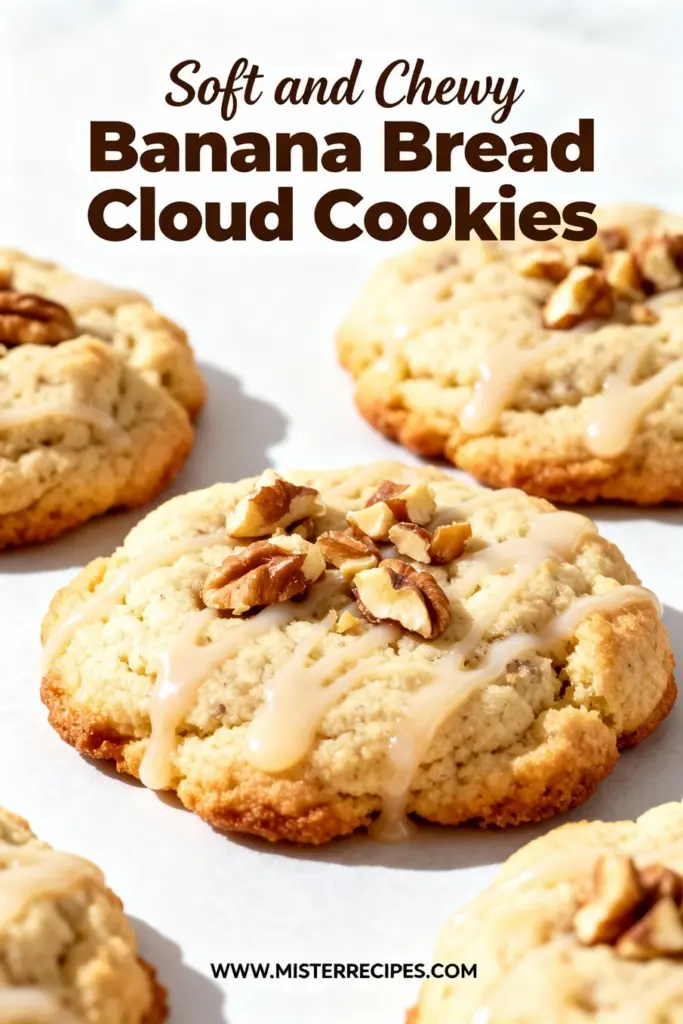 image of Mise en place shot top down on a white marble kitchen counter rustic wood cutting board holding ripe bananas melted butter brown sugar white granulated sugar two fresh eggs separated egg yolks vanilla extract all purpose flour baking soda baking powder on a rustic brown wooden kitchen set with clear glass bowls under soft diffused daylight