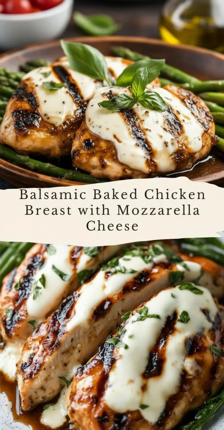 recipe image of Balsamic Vinegar Olive Oil Garlic Honey Dijon Mustard Fresh Thyme Dried Oregano Salt Black Pepper Cherry Tomatoes Fresh Basil Rosemary Onion Lemon Juice Brown Sugar Soy Sauce Dried Basil Tomato Paste Balsamic Glaze Mozzarella Cheese Fresh Parsley Paprika Chicken Broth Cornstarch Semi Dried Tomatoes Black Olives arranged on a white marble kitchen counter with healthy clear glass bowls and rustic brown wooden kitchen sets under soft diffuse daylight