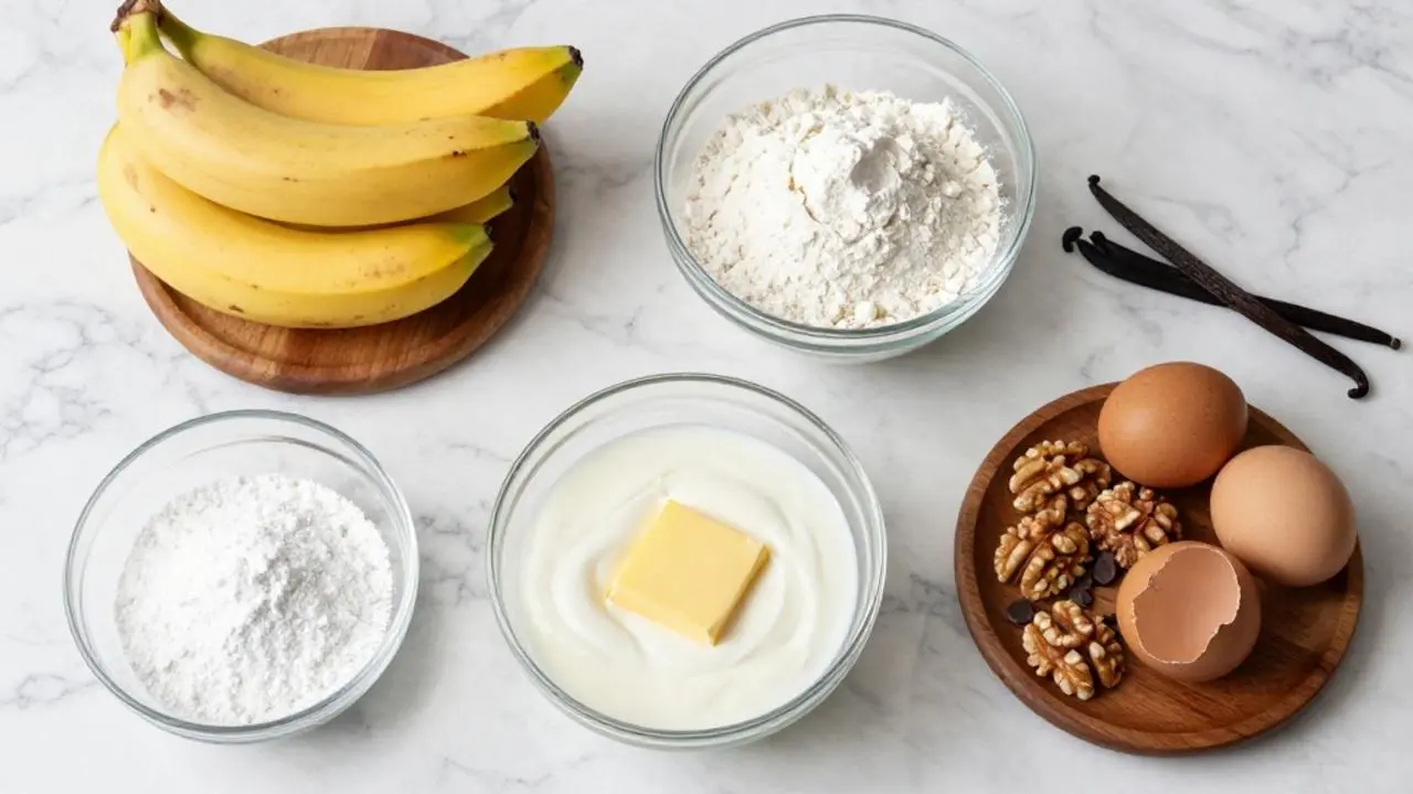 Banana Bread Brownies Dessert Recipe (Easy Fudgy & Moist)