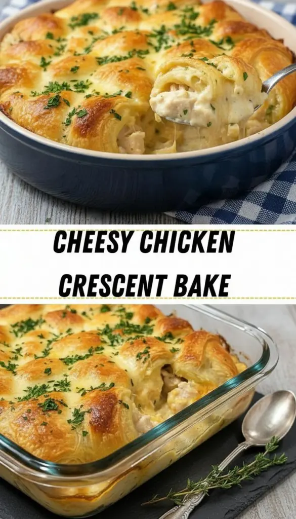 recipe image of cooked chicken crescent rolls cream cheese cheddar cheese heavy cream cream of chicken soup butter garlic powder seasoned salt mozzarella broccoli bacon ranch seasoning neufchatel greek yogurt rotisserie chicken arranged on a white marble kitchen counter with clear glass bowls and rustic brown wooden kitchen tools under soft diffuse daylight realistic top down mise en place shot