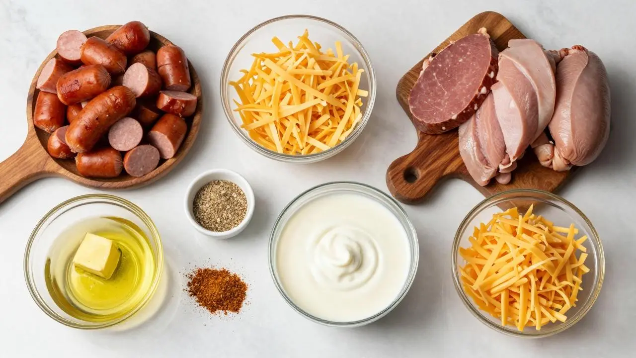 Easy Cheesy Ranch Potatoes & Smoked Sausage: Quick Family Dinner!