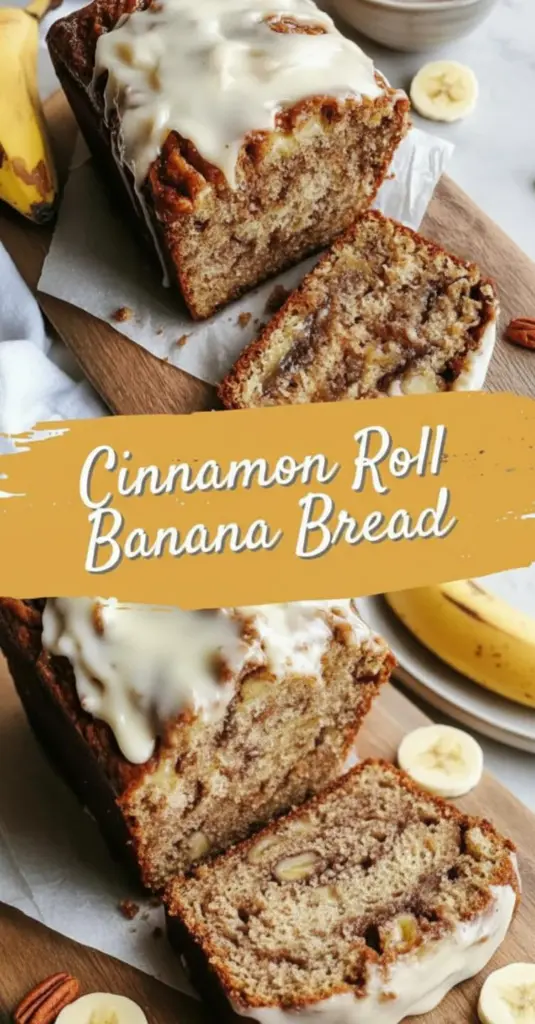 recipe image of realistic top down mise en place ripe bananas unsalted butter eggs all purpose flour granulated sugar brown sugar baking soda salt ground cinnamon vanilla extract cream cheese frosting powdered sugar melted butter nutmeg pecans walnuts cinnamon chips yogurt sour cream coconut sugar maple syrup rolled oats arranged on a white marble kitchen counter healthy clear glass bowls rustic brown wooden kitchen sets soft diffuse daylight