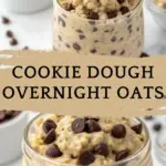 recipe image of rolled oats milk dairy nondairy chia seeds vanilla protein powder greek yogurt cottage cheese maple syrup brown sugar almond butter peanut butter cashew butter chocolate chips hemp seeds cinnamon salt arranged on a white marble kitchen counter healthy clear glass bowls rustic brown wooden kitchen sets soft diffuse daylight top down mise en place shot