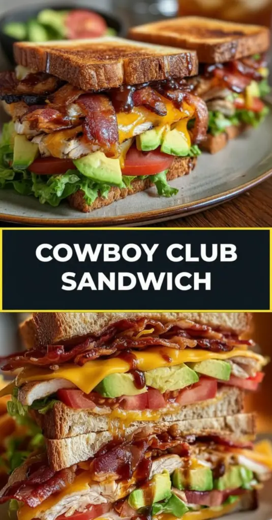 recipe image of a realistic top down mise en place shot showing toasted white sandwich bread deli turkey ham bacon cheddar cheese romaine lettuce roma tomatoes cowboy mayo kosher salt black pepper sourdough bread provolone pepper jack arranged on a white marble kitchen counter with healthy clear glass bowls and rustic brown wooden kitchen sets under soft diffuse daylight