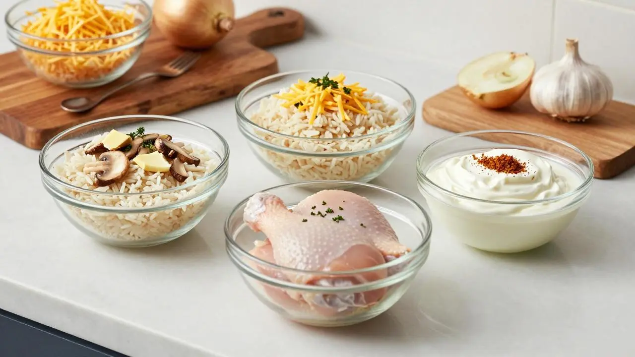 Creamy Smothered Chicken and Rice: Easy One-Pan Dinner!