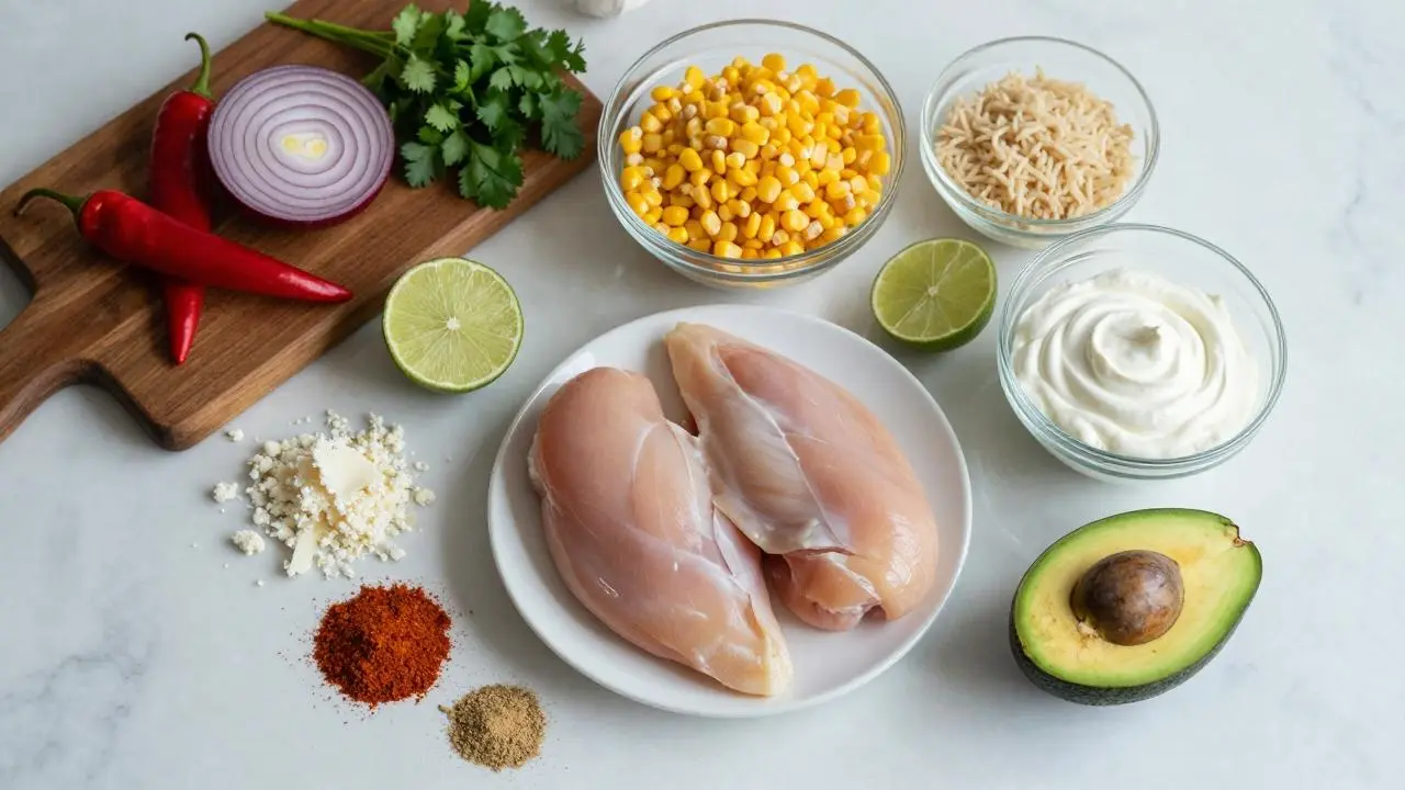 Easy Street Corn Chicken Bowl: Quick Dinner Fix!