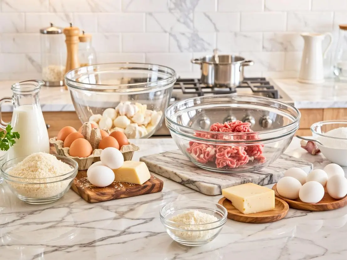 Easy Ground Beef Meatball Parmesan Bake - Your New Family Favorite Comfort Meal