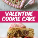 recipe image of unsalted butter brown sugar granulated sugar egg vanilla extract all purpose flour baking soda salt chocolate chips cornstarch chocolate chunks mms heart sprinkles pink food coloring arranged on a white marble kitchen counter with healthy clear glass bowls and rustic brown wooden kitchen sets under soft diffuse daylight