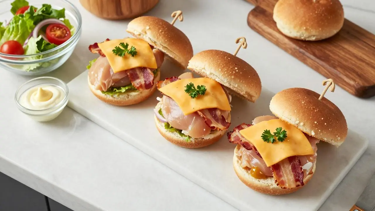 Honey Mustard BLT Chicken Sliders: Your Quick Dinner Fix!