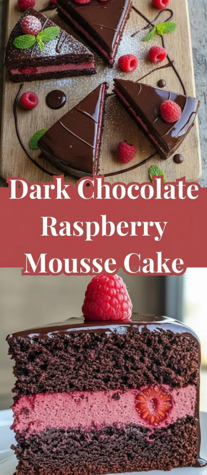 recipe image of a top down mise en place shot showing fresh raspberries dark chocolate cocoa powder sugar eggs butter flour cream and vanilla extract arranged in healthy clear glass bowls on a white marble kitchen counter with rustic brown wooden kitchen sets under soft diffuse daylight