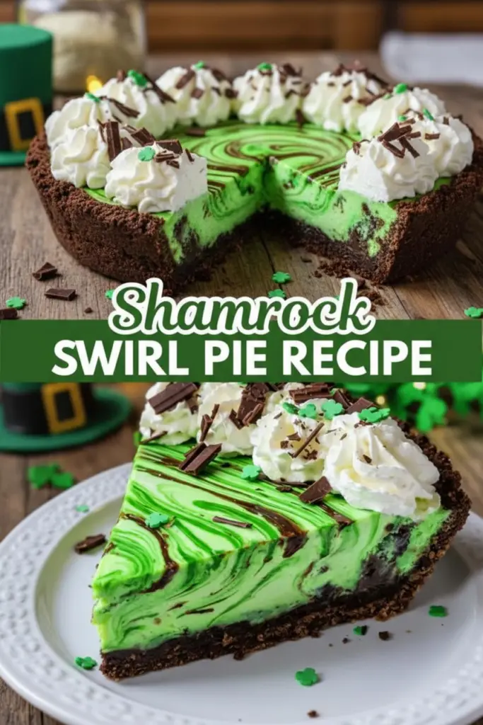 recipe image of cream cheese powdered sugar heavy whipping cream green food coloring mint extract vanilla extract chocolate cookies graham crackers butter white chocolate chips whipped cream topping chocolate shavings green sprinkles arranged on a white marble kitchen counter with healthy clear glass bowls and rustic brown wooden kitchen sets under soft diffuse daylight