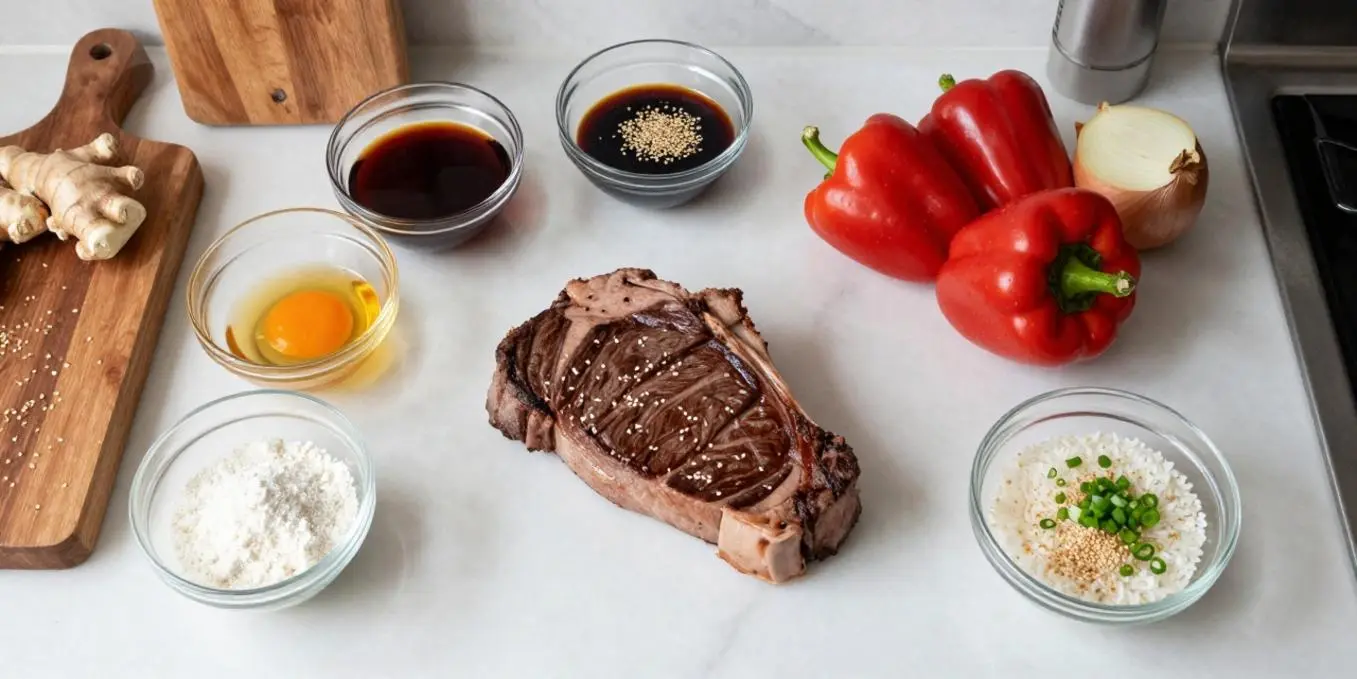 Sizzling Chinese Pepper Steak with Onions: Quick & Easy Family Dinner!