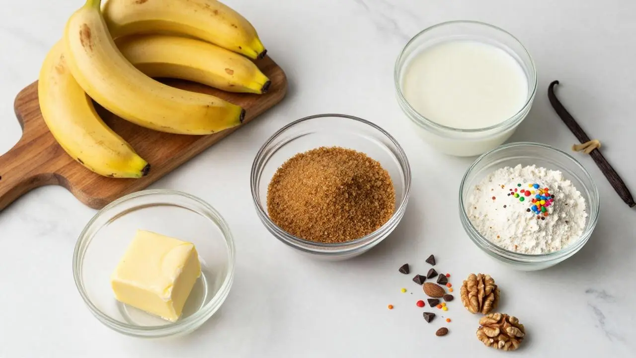 Moist Sugar Cookie Topped Banana Bread! Must-Try Festive Treat!