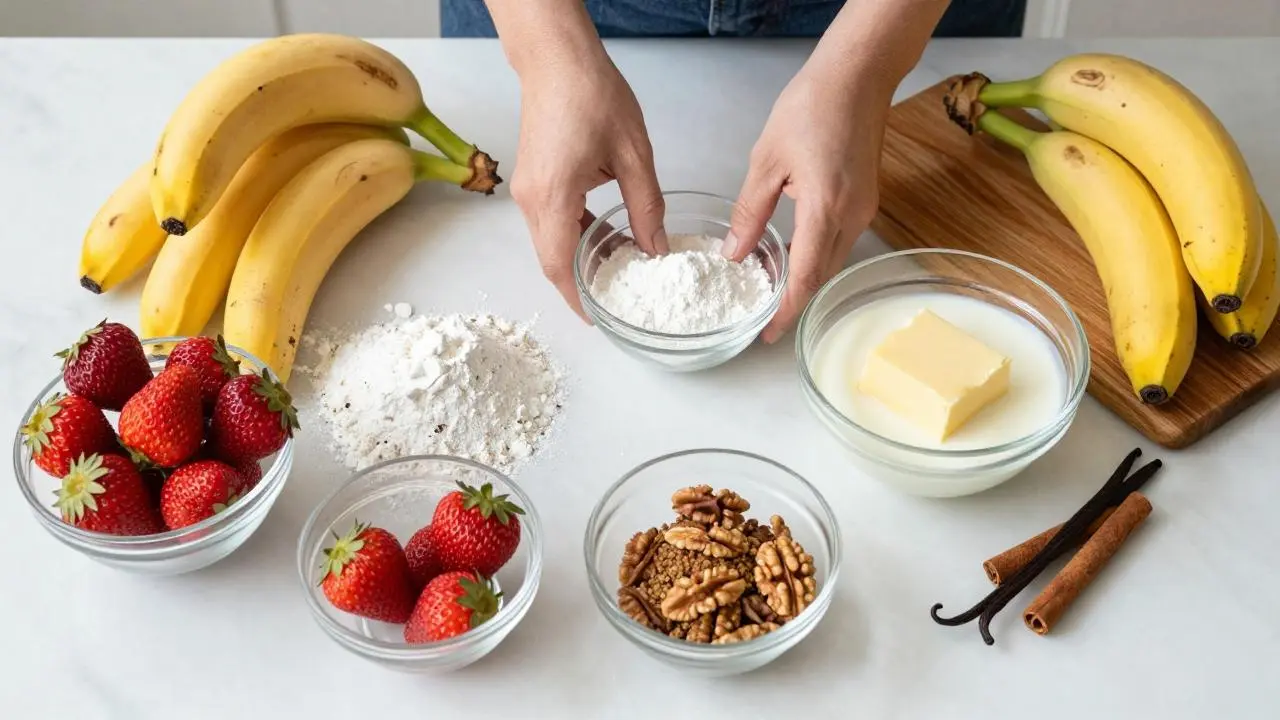 The Best Strawberry Banana Bread Recipe You'll Love! Quick & Moist