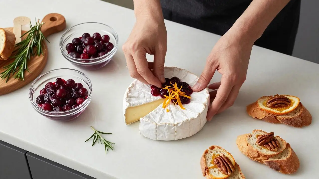 Cranberry Pecan Baked Brie: Easy Holiday Appetizer!