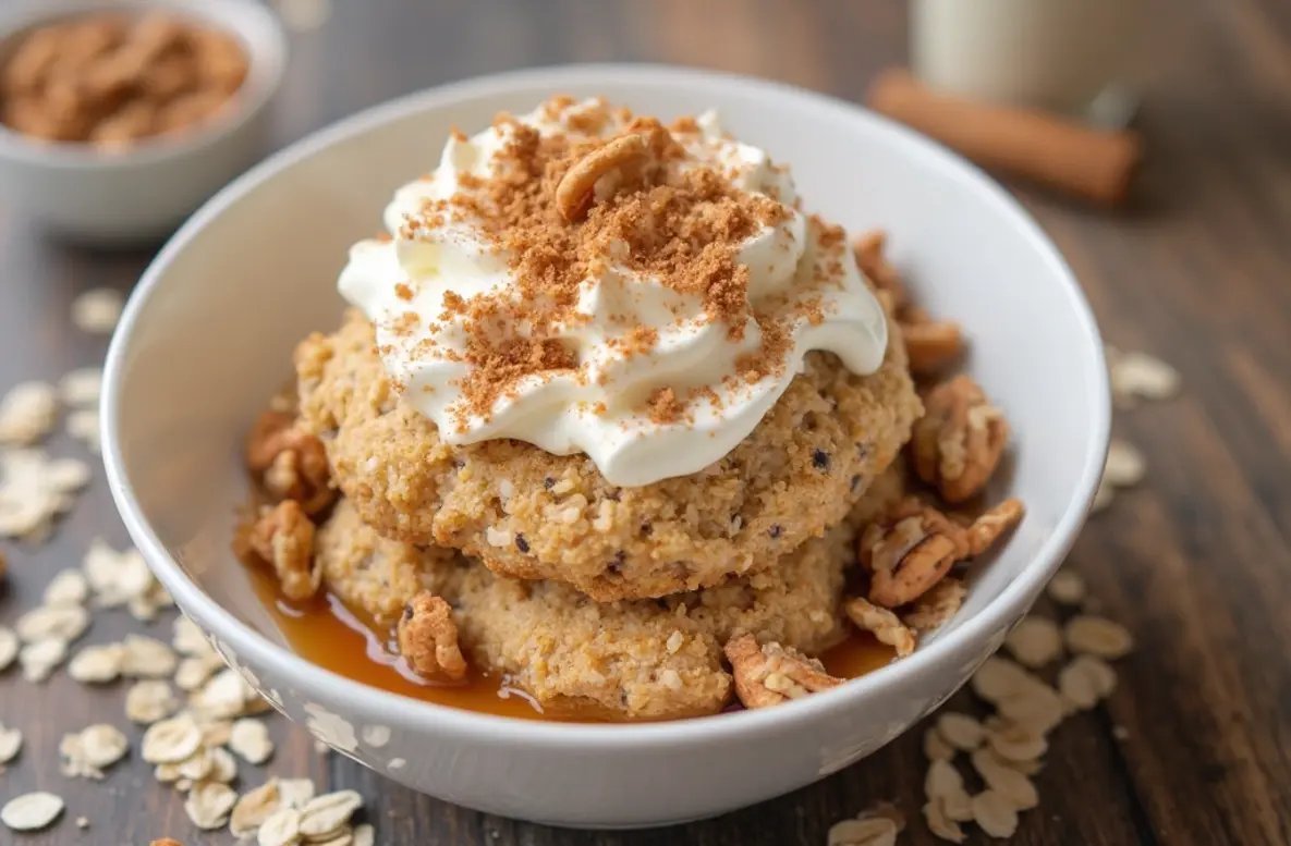 Steps for making Cinnamon Roll Overnight Oats