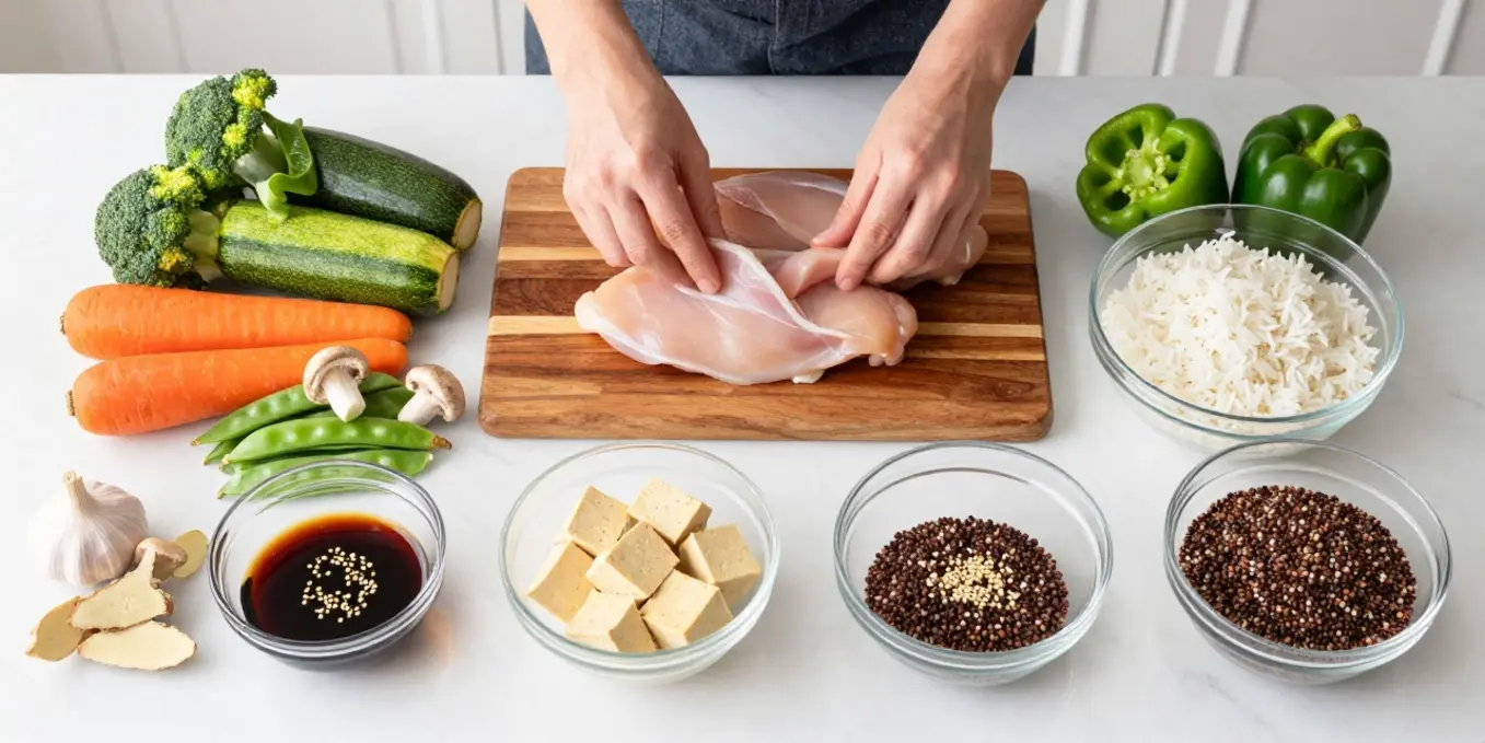 Quick Chicken Zucchini Stir Fry: Easy & Healthy Dinner
