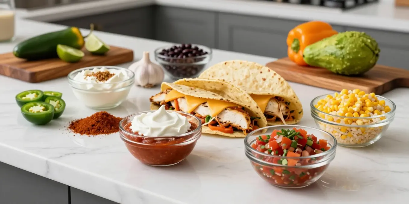 Making Queso Chicken Enchiladas | Easy & Cheesy Weeknight Dinner!