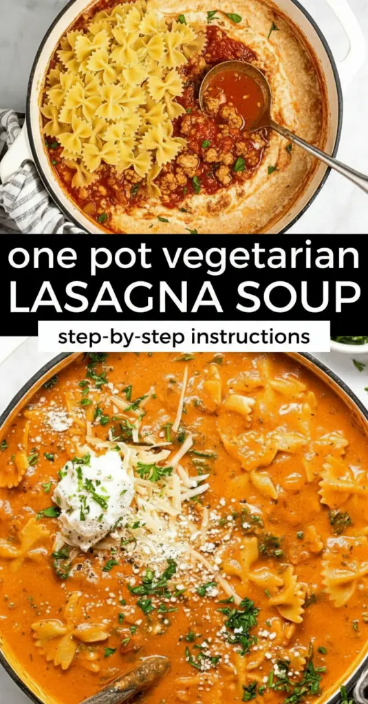 recipe image of lasagna noodles ricotta cheese marinara sauce zucchini bell peppers mushrooms spinach onions garlic basil oregano black pepper salt olive oil vegetable broth ground beef substitute cashews nutritional yeast arranged on a white marble kitchen counter with healthy clear glass bowls and rustic brown wooden kitchen sets under soft diffuse daylight