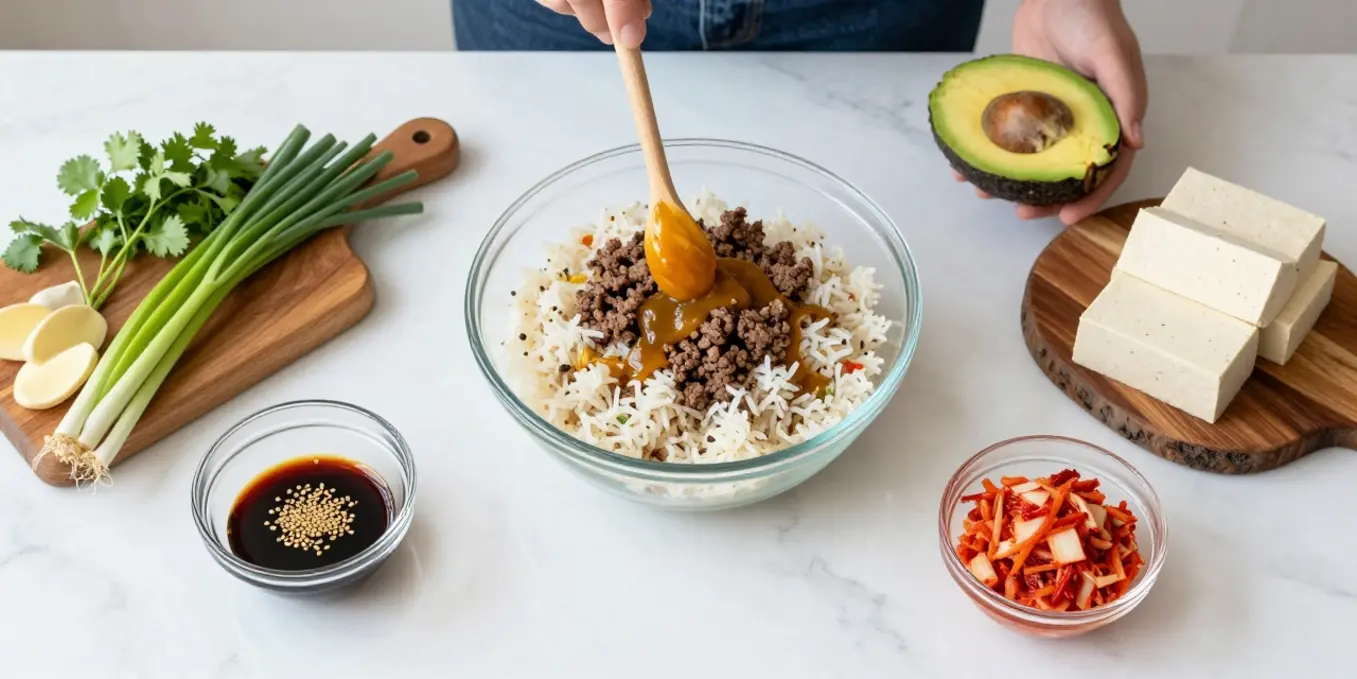 Easy Ground Beef Hot Honey Bowl: Quick Dinner You’ll Love!