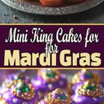 recipe image of a realistic top down mise en place shot showing the fresh ingredients flour yeast milk sugar butter eggs cinnamon brown sugar powdered sugar vanilla pecans cream cheese citrus zest and a plastic baby arranged on a white marble kitchen counter with healthy clear glass bowls and rustic brown wooden kitchen sets under soft diffuse daylight