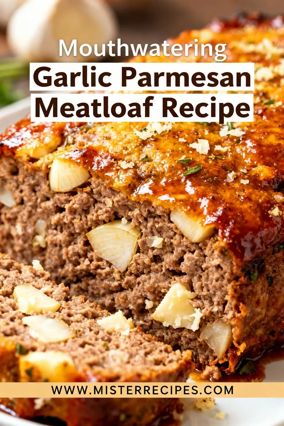 image of realistic top down mise en place shot showing fresh ingredients arranged on white marble kitchen counter with healthy clear glass bowls and rustic brown wooden kitchen sets under soft diffuse daylight fresh ingredients include ground chicken or beef grated parmesan cheese garlic cloves breadcrumbs egg milk onion parsley italian seasoning mozzarella cheese marinara sauce